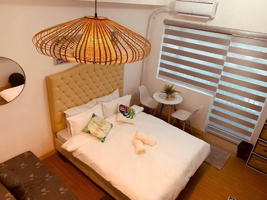 Apartament Studio Unit For Staycation With Wi-Fi & Netflix Near Bgc, Taguig - Additional P150 Per Head For Pool Access Manila